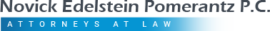 Novick Edelstein Pomerantz, P.C Header logo2