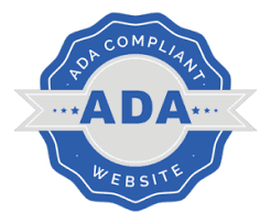 ADA compliance logo to certified website